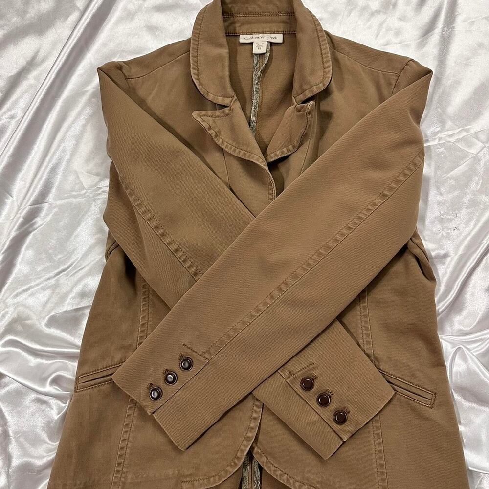 Brown and tan jacket vintage